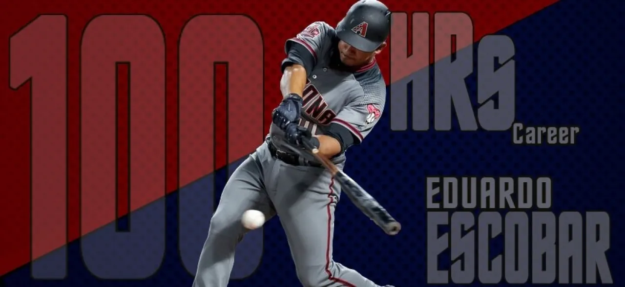 escobar 100 jonrones